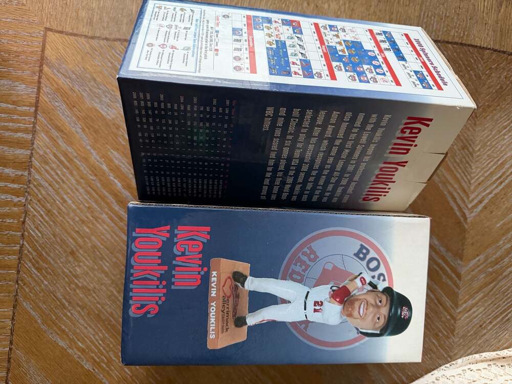 2 Kevin Youkilis Lowell Spinners Promotional Adventures Bobblehead